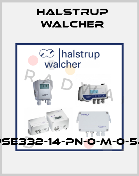 PSE332-14-PN-0-M-0-54 Halstrup Walcher