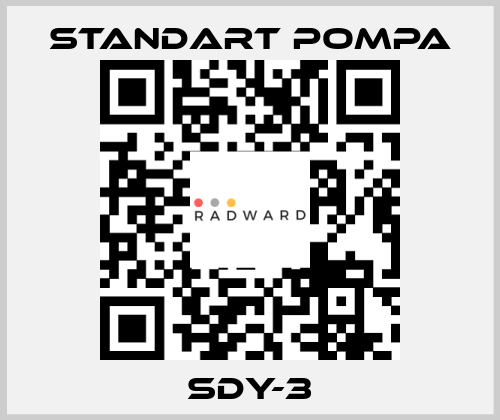 SDY-3 STANDART POMPA