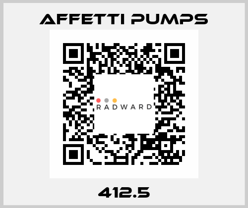 412.5 Affetti pumps