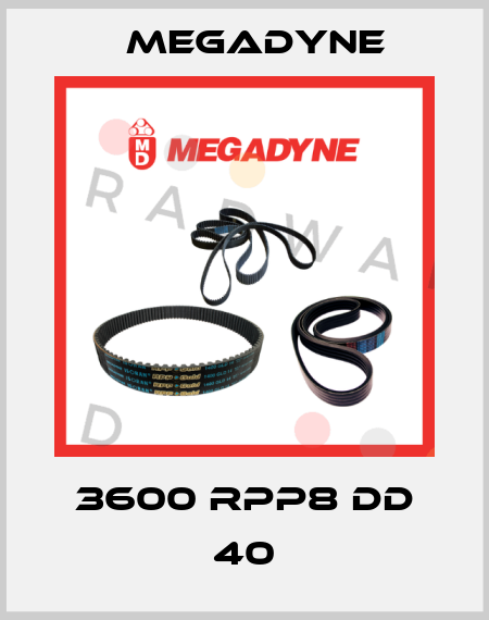 3600 RPP8 DD 40 Megadyne