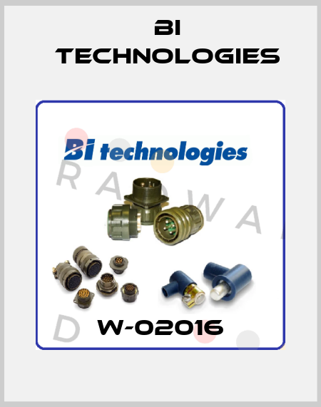 W-02016 BI Technologies