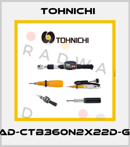 AD-CTB360N2X22D-G. Tohnichi