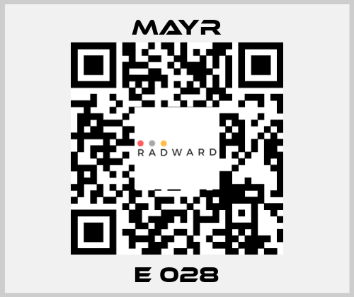 E 028 Mayr