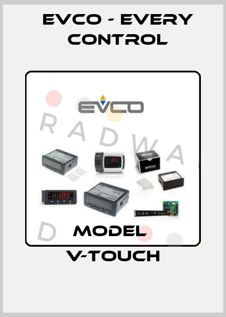 Model  V-touch EVCO - Every Control