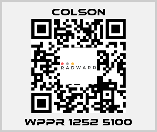 WPPR 1252 5100 Colson
