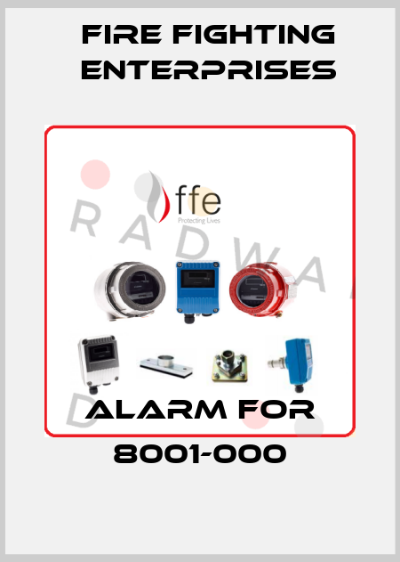 Alarm for 8001-000 Fire Fighting Enterprises