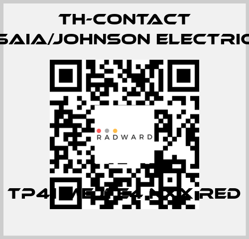 TP41 MEJ1 E4 NXX RED TH-Contact (Saia/Johnson Electric)