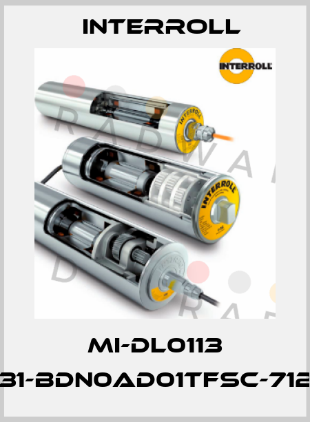MI-DL0113 DL1131-BDN0AD01TFSC-712mm Interroll