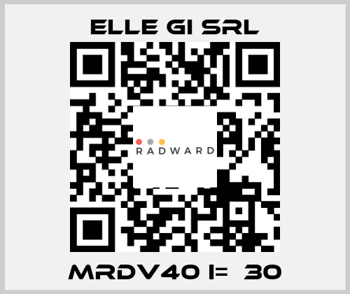 MRDV40 i=  30 ELLE GI SRL