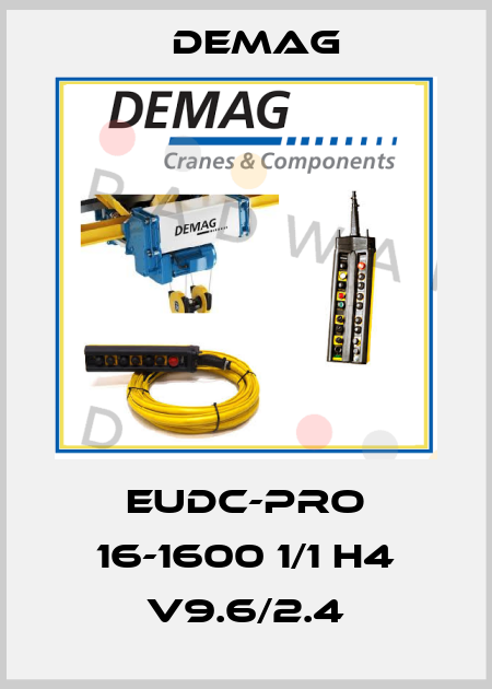 EUDC-Pro 16-1600 1/1 H4 V9.6/2.4 Demag