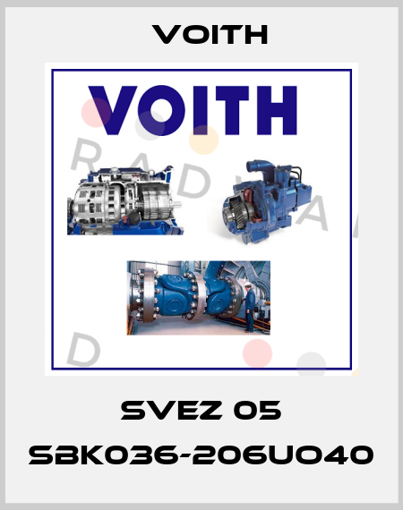SVEZ 05 SBK036-206UO40 Voith
