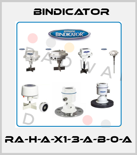 RA-H-A-X1-3-A-B-0-A Bindicator