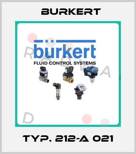 Typ. 212-A 021 Burkert