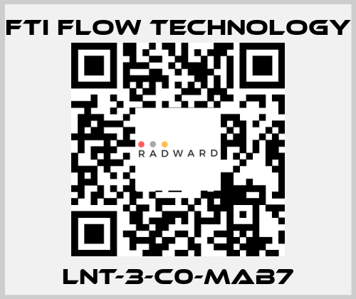 LNT-3-C0-MAB7 Fti Flow Technology