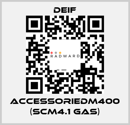 AccessorieDM400 (SCM4.1 GAS) Deif