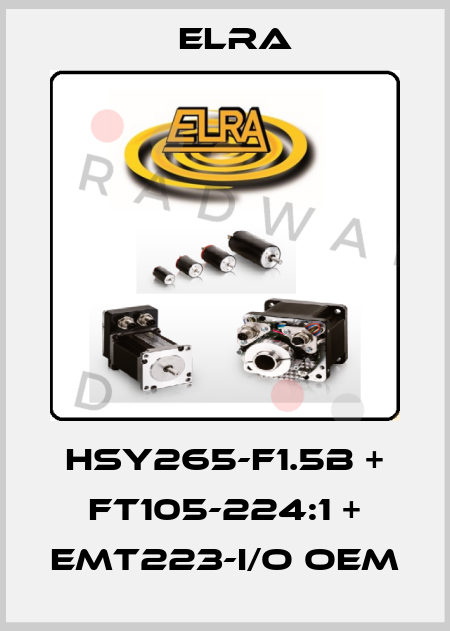 HSY265-F1.5B + FT105-224:1 + EMT223-I/O oem Elra