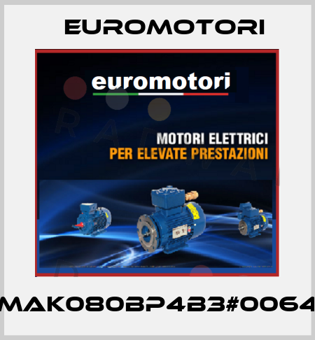 MAK080BP4B3#0064 Euromotori