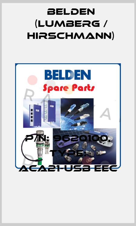 P/N: 9620100, Type: ACA21-USB EEC Belden (Lumberg / Hirschmann)