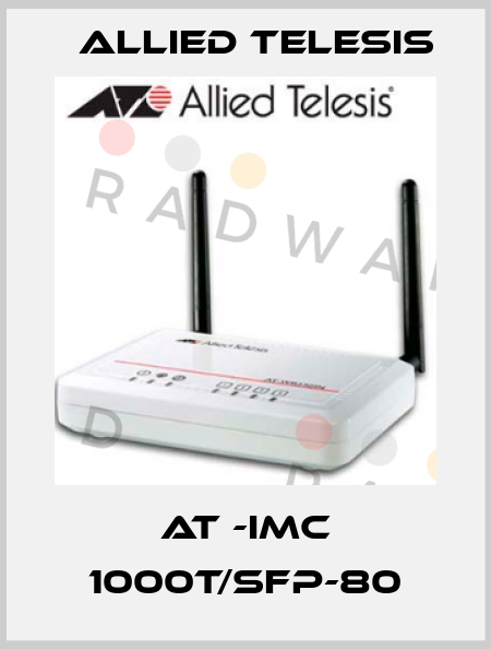 AT -IMC 1000T/SFP-80 Allied Telesis