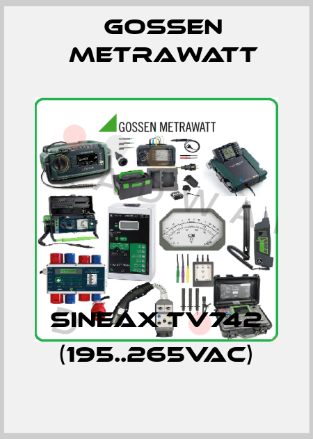 SINEAX TV742 (195..265VAC) Gossen Metrawatt