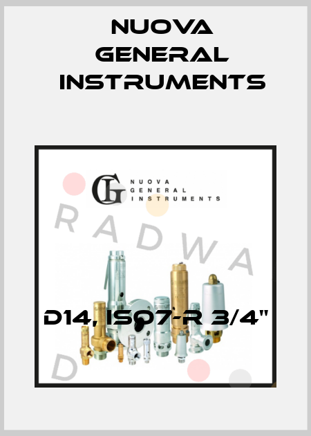 D14, ISO7-R 3/4" Nuova General Instruments