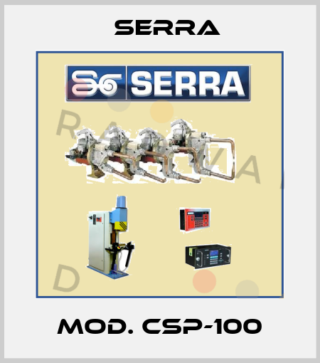 MOD. CSP-100 Serra
