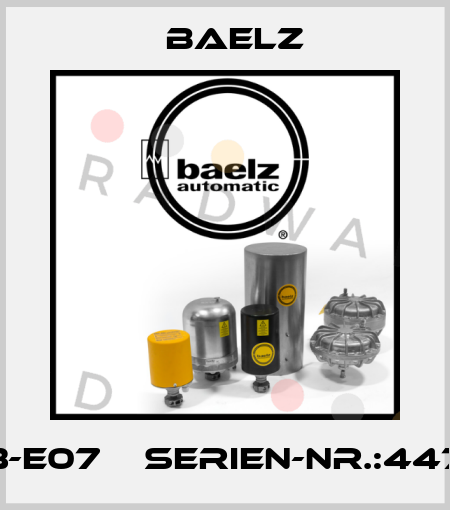 373-E07　　Serien-Nr.:44755 Baelz