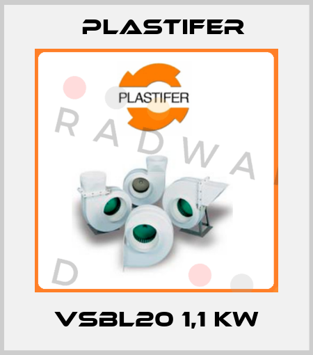 VSBL20 1,1 kW Plastifer
