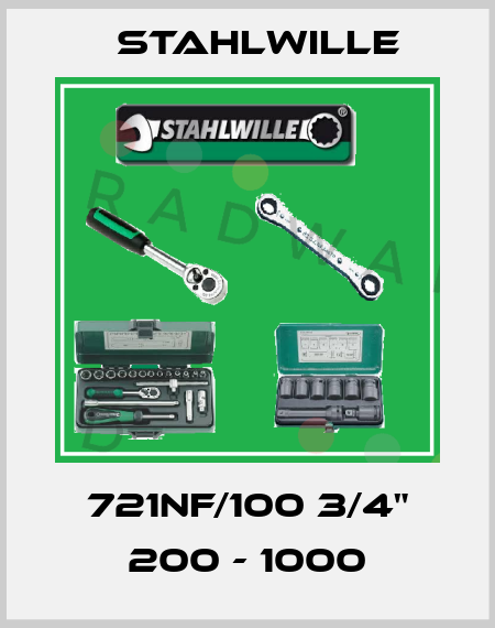 721NF/100 3/4" 200 - 1000 Stahlwille