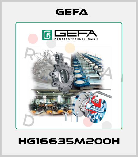 HG16635M200H Gefa