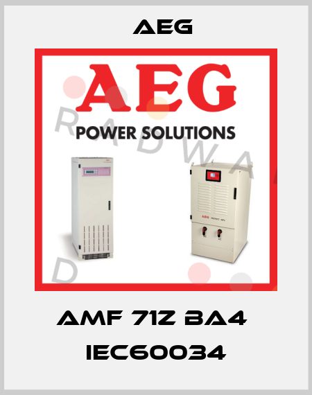 AMF 71Z BA4  IEC60034 AEG