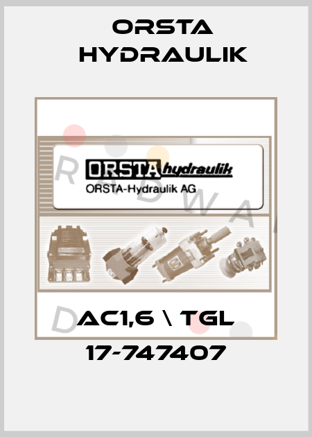 AC1,6 \ TGL 17-747407 Orsta Hydraulik