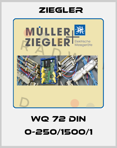 WQ 72 DIN 0-250/1500/1 Ziegler