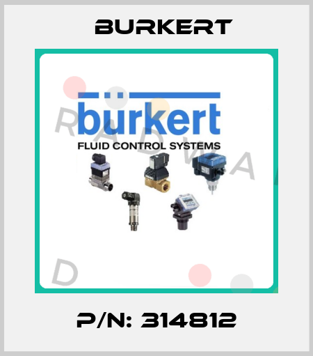 P/N: 314812 Burkert