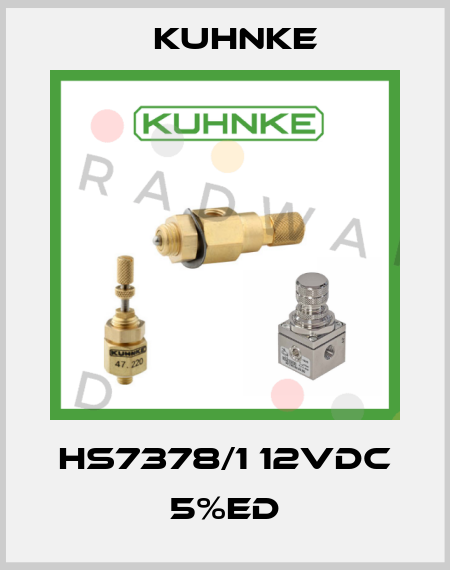 HS7378/1 12VDC 5%ED Kuhnke