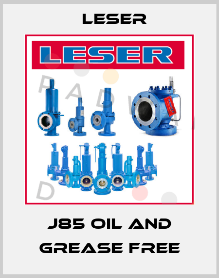 J85 oil and grease free Leser