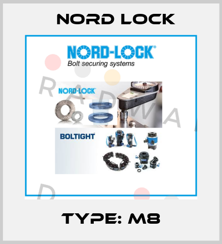 type: M8 Nord Lock