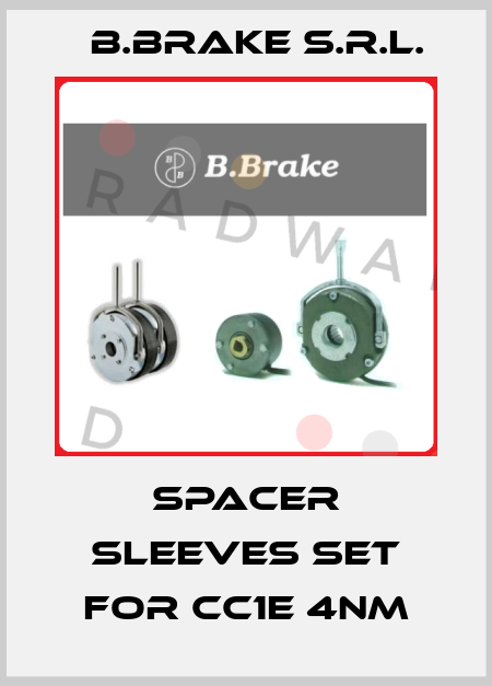 Spacer sleeves set for CC1E 4Nm B.Brake s.r.l.