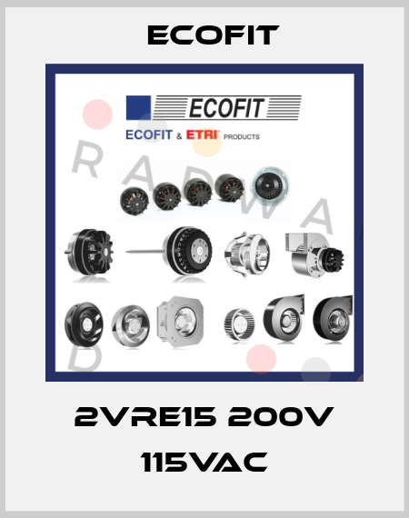 2VRE15 200V 115VAC Ecofit