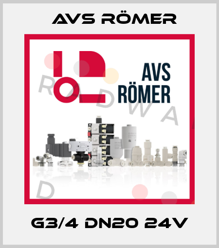 G3/4 DN20 24V Avs Römer