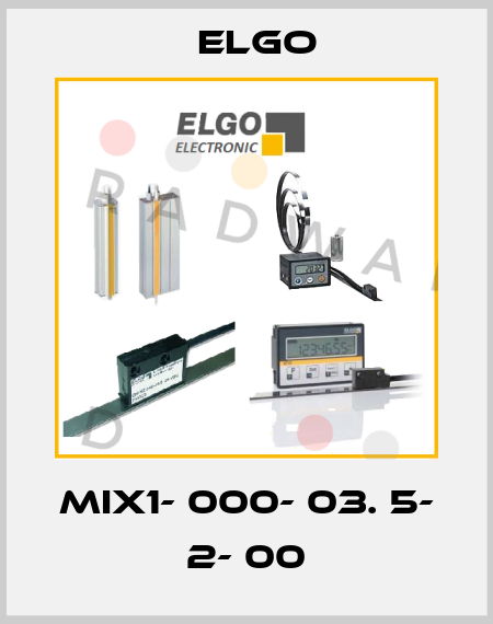 MIX1- 000- 03. 5- 2- 00 Elgo