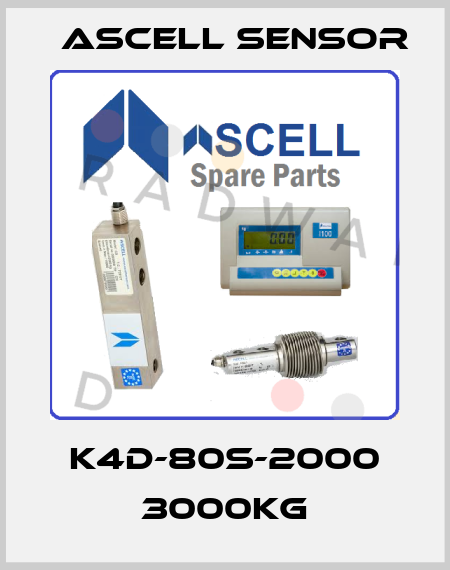 K4D-80S-2000 3000KG Ascell Sensor