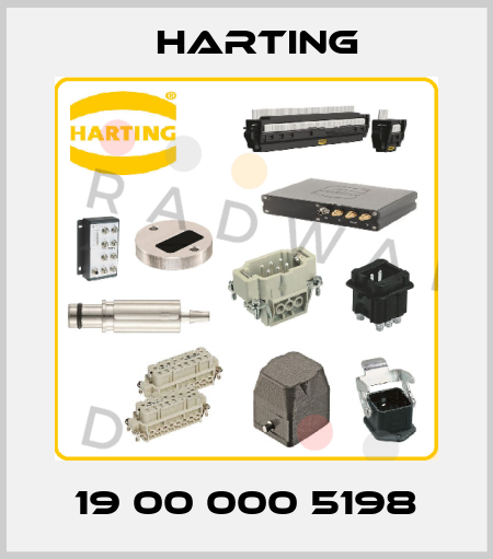 19 00 000 5198 Harting