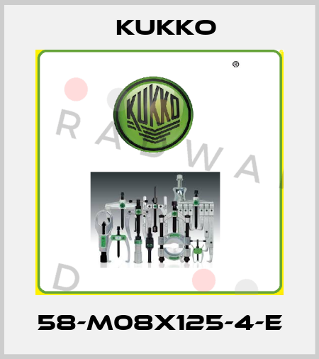 58-M08x125-4-E KUKKO
