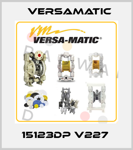 15123DP V227  VersaMatic