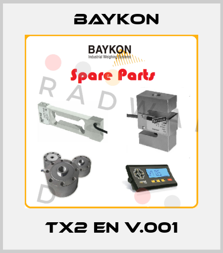 TX2 EN V.001 Baykon