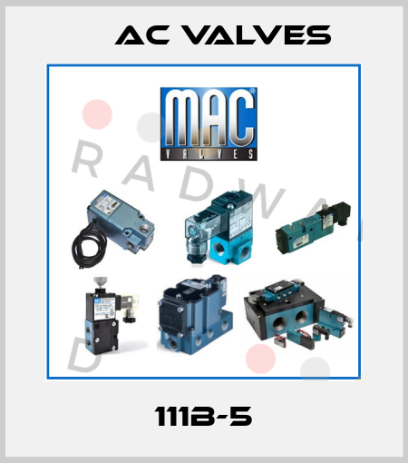 111B-5 МAC Valves