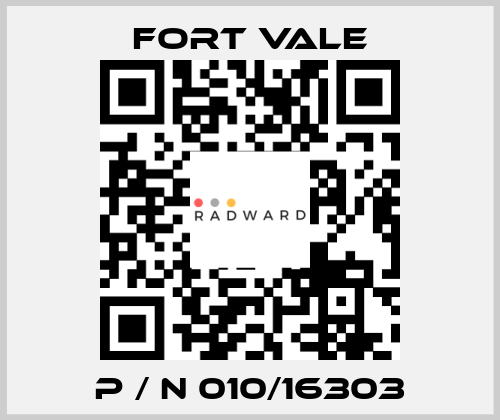  P / N 010/16303 Fort Vale