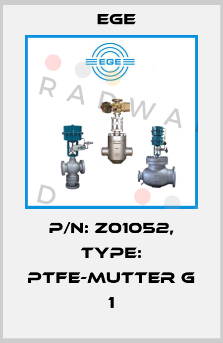 p/n: Z01052, Type: PTFE-Mutter G 1 Ege