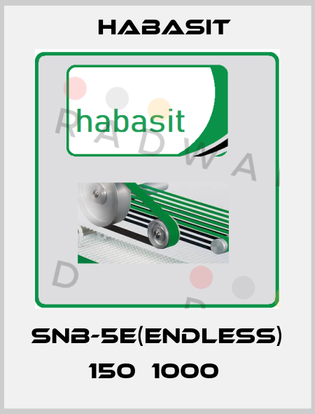 SNB-5E(ENDLESS) 150Х1000  Habasit